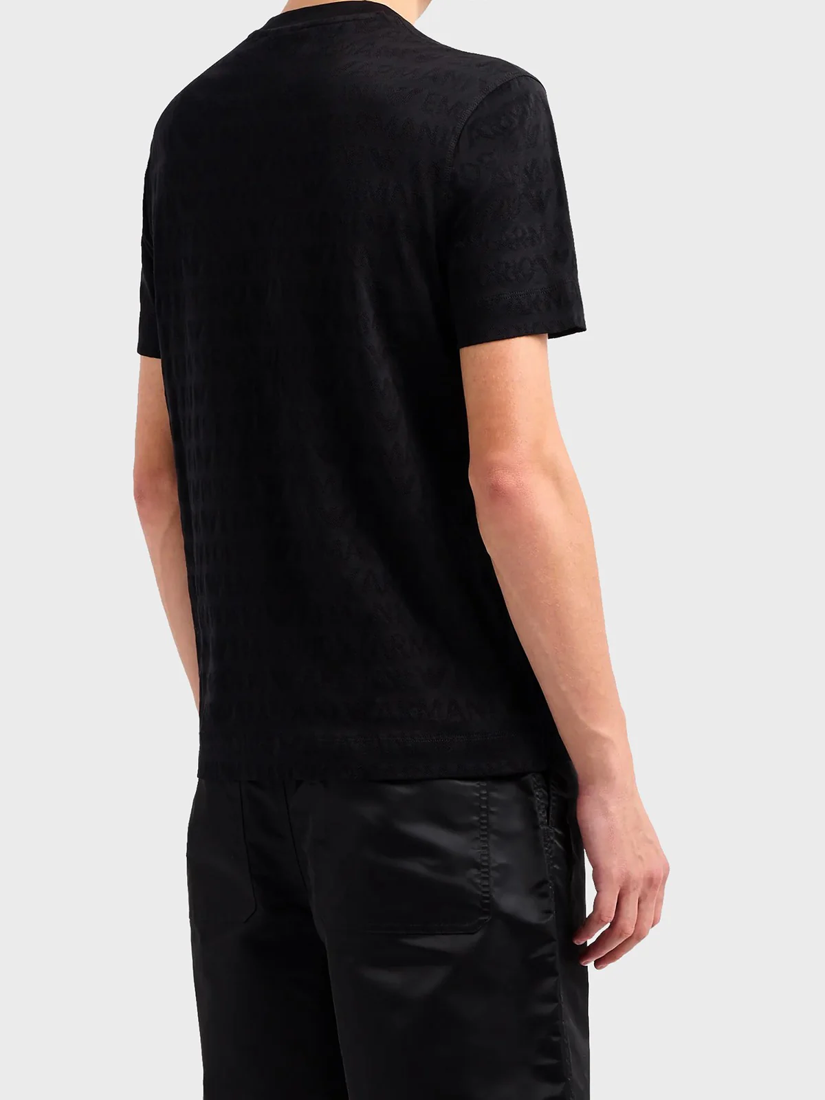 EMPORIO ARMANI T-Shirt e Polo Uomo  3D1TH5 1JORZ 0999 Nero - Image 3