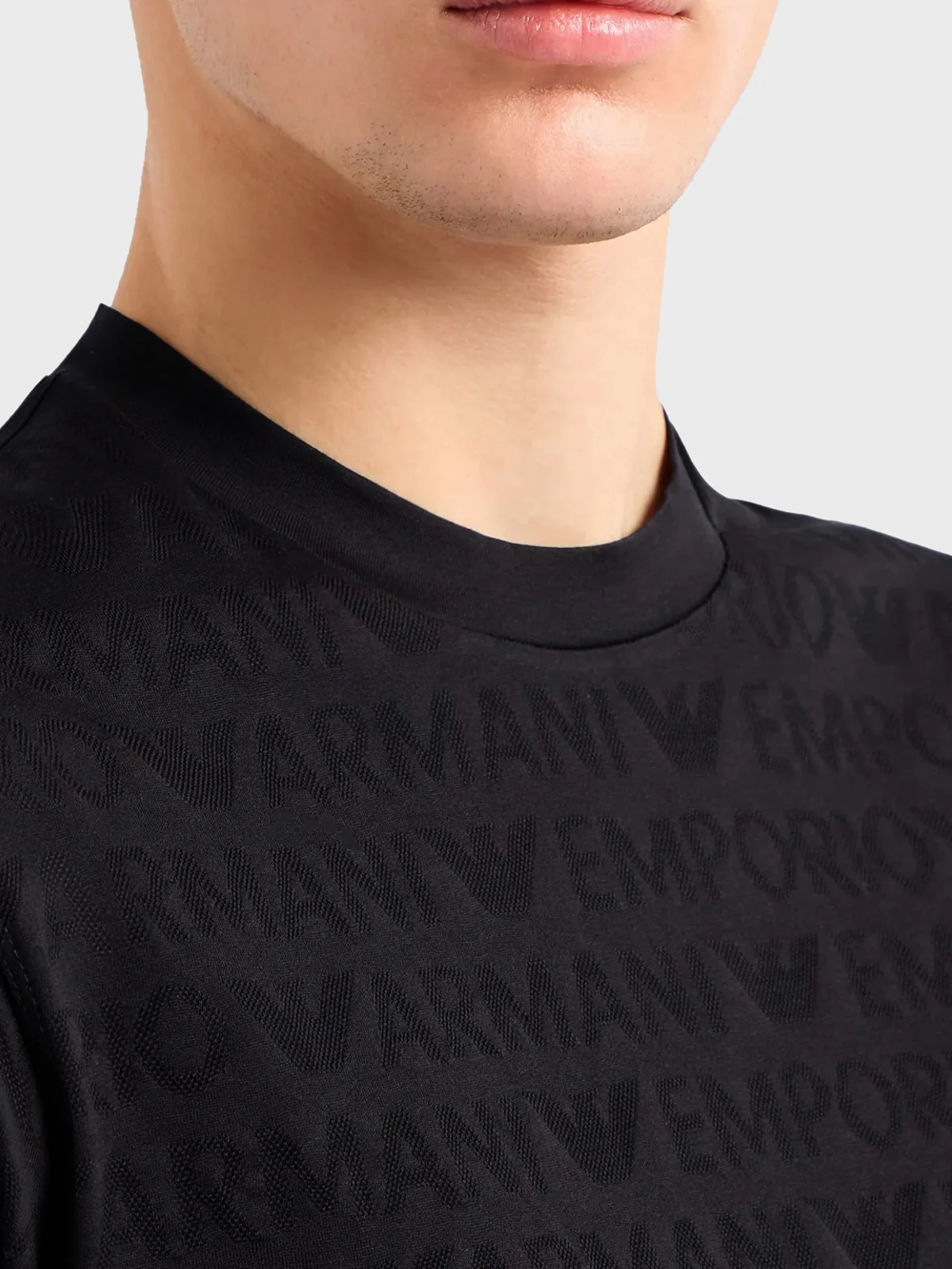 EMPORIO ARMANI T-Shirt e Polo Uomo  3D1TH5 1JORZ 0999 Nero - Image 4