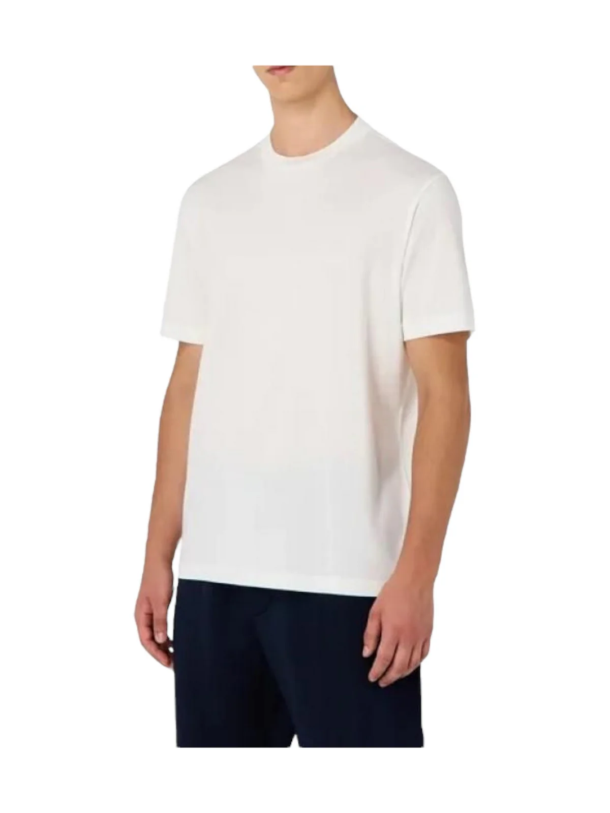 EMPORIO ARMANI T-Shirt e Polo Uomo  6R1T69 1JUVZ 0101 Bianco - Image 2
