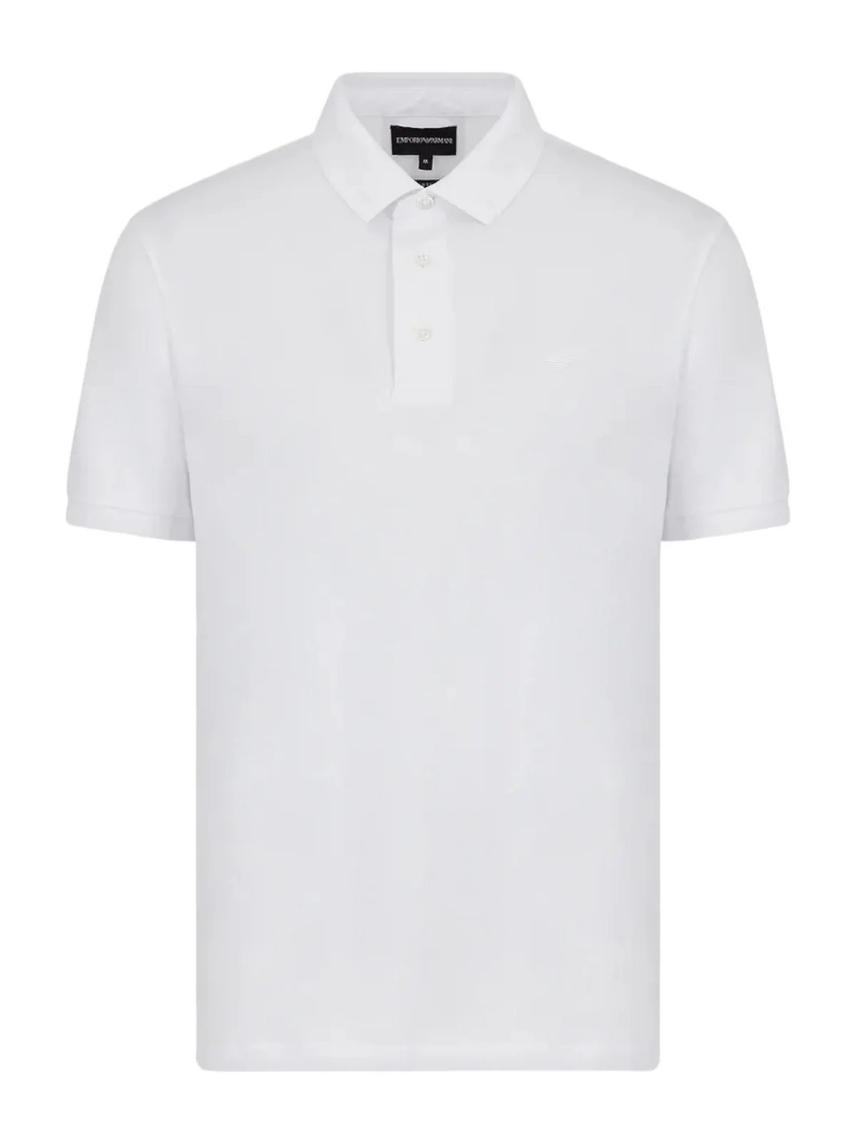 EMPORIO ARMANI Polo Uomo  8N1F96 1JUVZ 0100 BIANCO OTTICO - Image 5