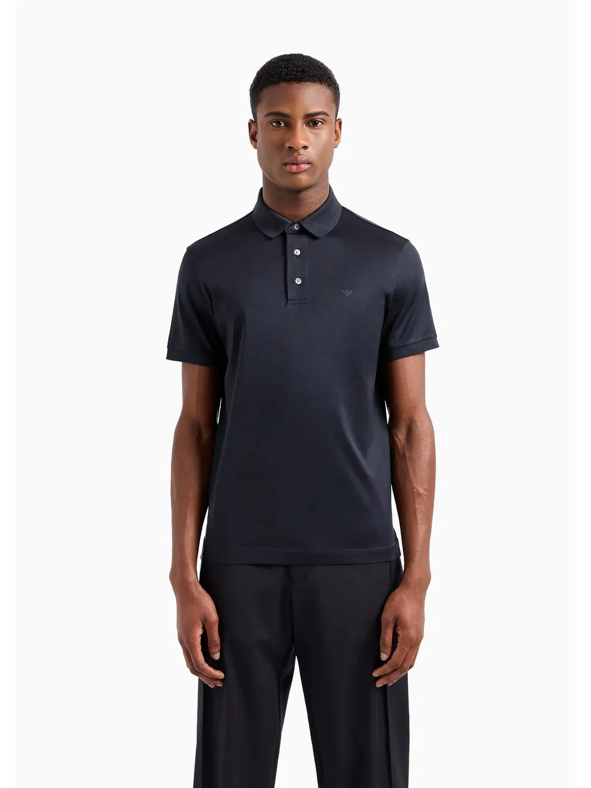 EMPORIO ARMANI T-Shirt e Polo Uomo  8N1F96 1JUVZ 0920 Blu - Image 2