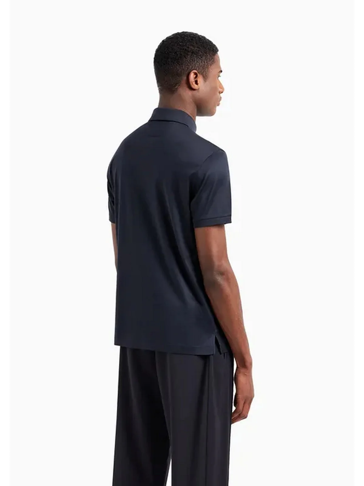 EMPORIO ARMANI T-Shirt e Polo Uomo  8N1F96 1JUVZ 0920 Blu - Image 3