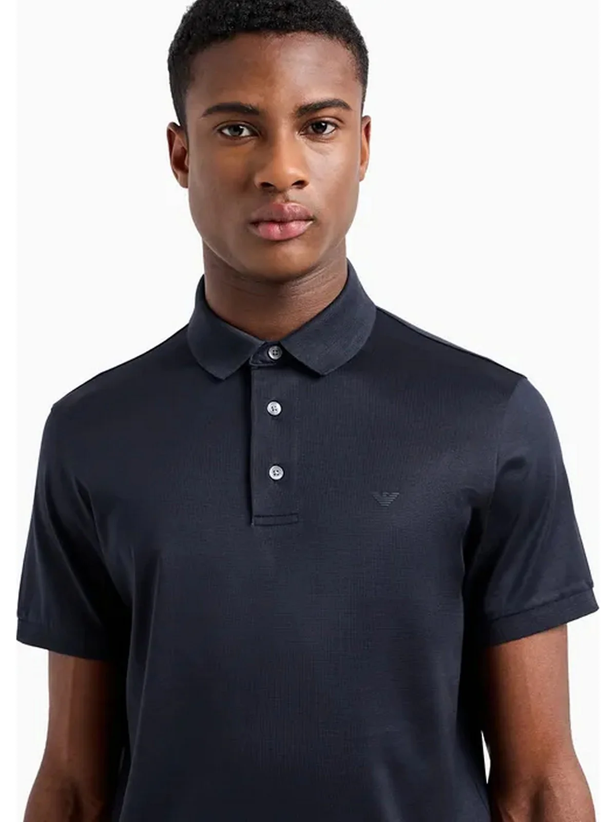EMPORIO ARMANI T-Shirt e Polo Uomo  8N1F96 1JUVZ 0920 Blu - Image 4
