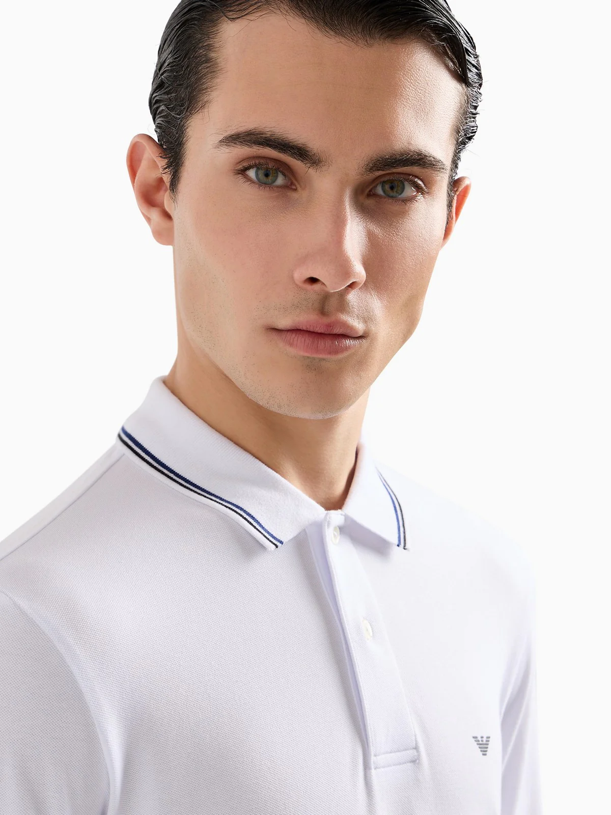 EMPORIO ARMANI T-Shirt e Polo Uomo  8N1FB5 1JPTZ 0100 Bianco - Image 5