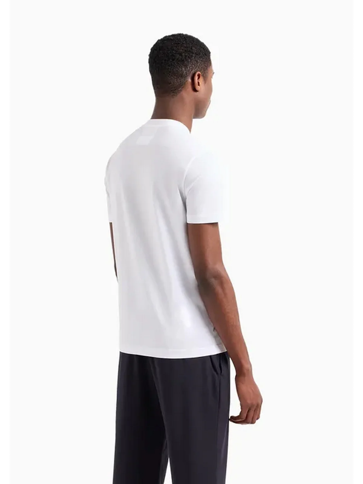 EMPORIO ARMANI T-Shirt e Polo Uomo  8N1TD2 1JGYZ 0146 Bianco - Image 3