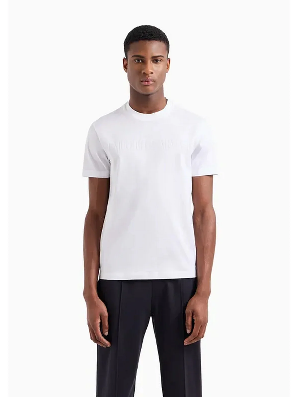 EMPORIO ARMANI T-Shirt e Polo Uomo  8N1TD2 1JGYZ 0146 Bianco - Image 4
