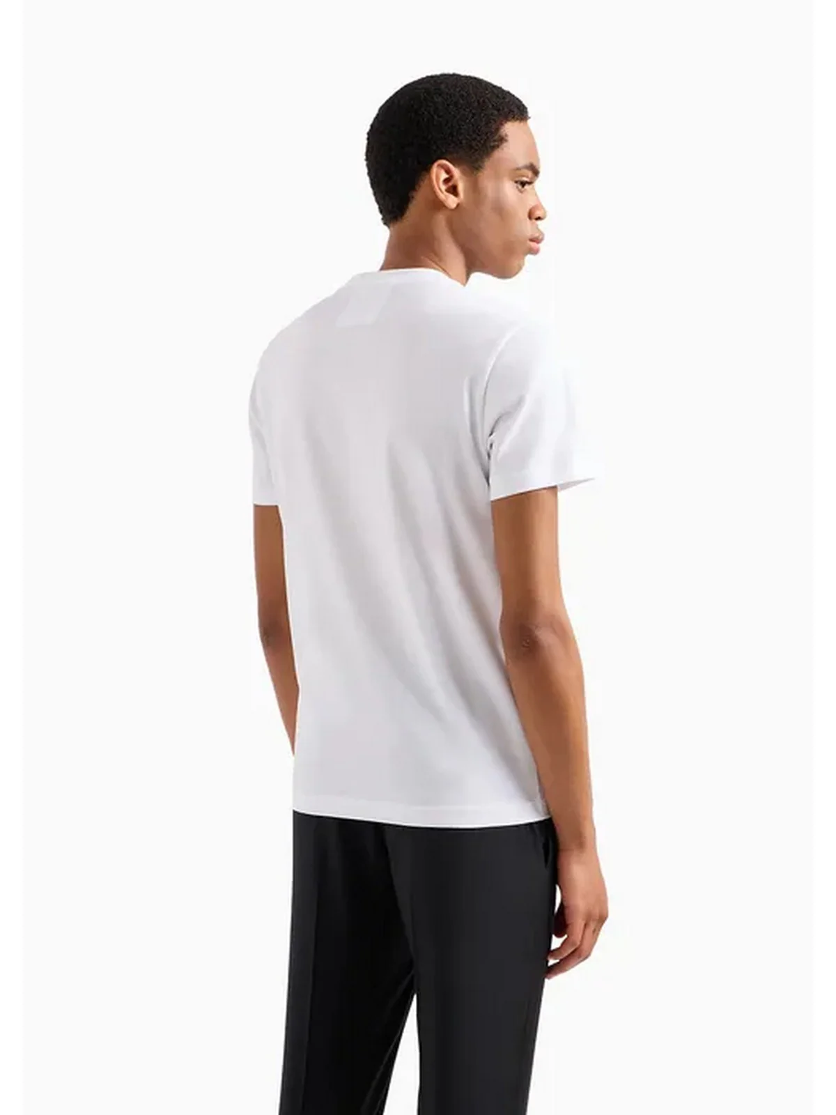 EMPORIO ARMANI T-Shirt e Polo Uomo  8N1TD2 1JGYZ 0147 Bianco - Image 3