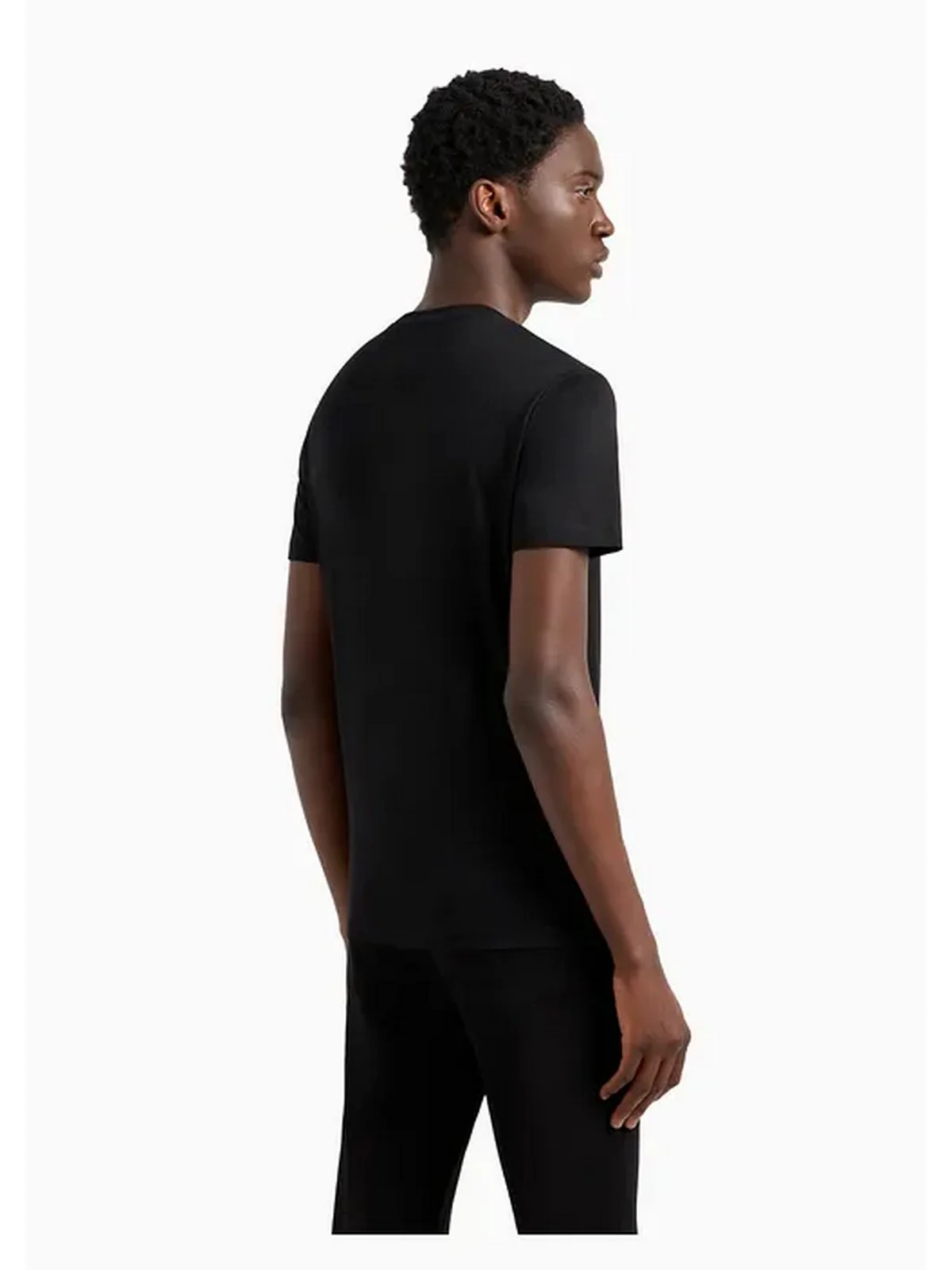 EMPORIO ARMANI T-Shirt e Polo Uomo  8N1TN5 1JPZZ 0022 Nero - Image 4