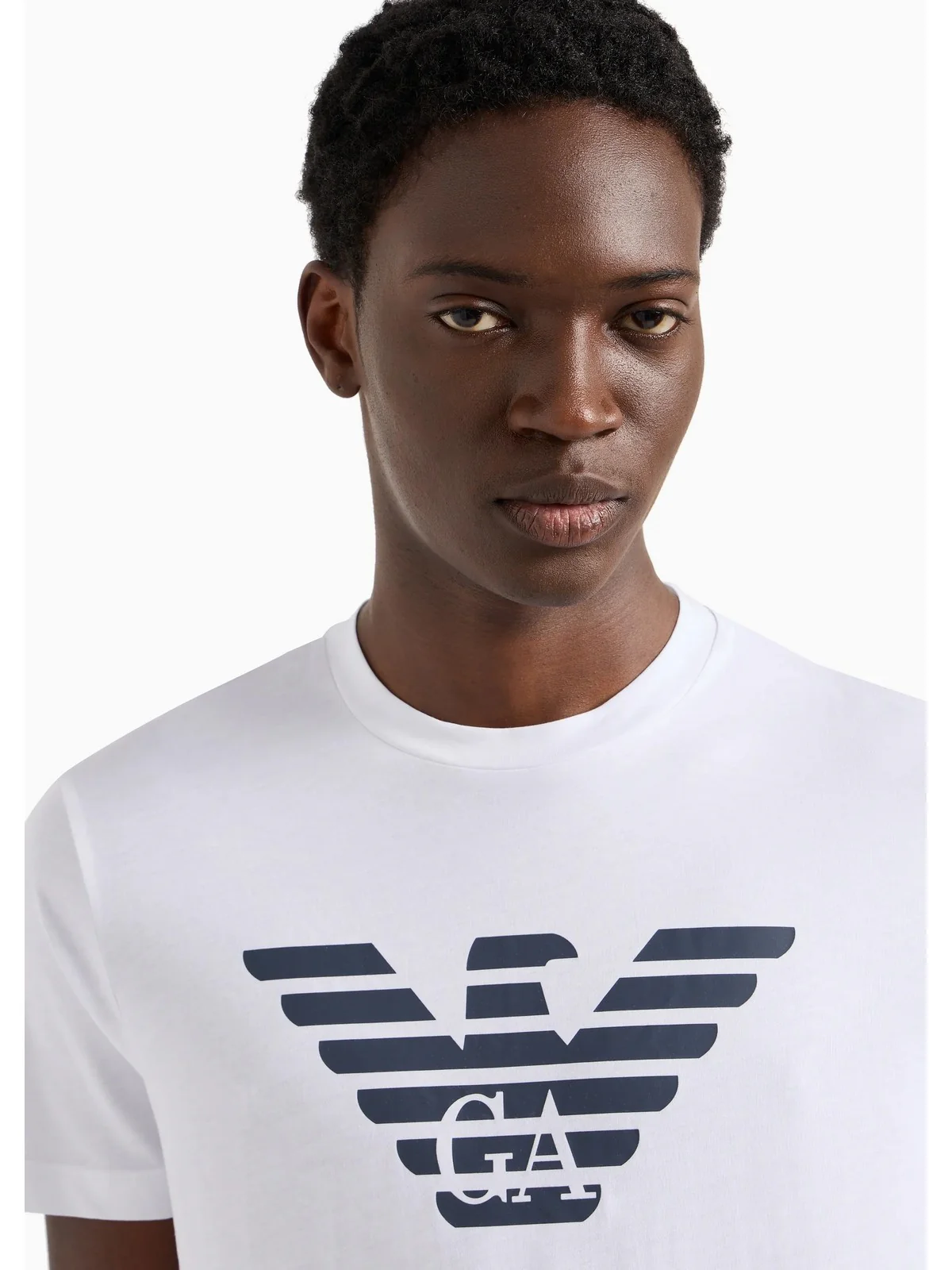 EMPORIO ARMANI T-Shirt e Polo Uomo  8N1TN5 1JPZZ 0147 Bianco - Image 2