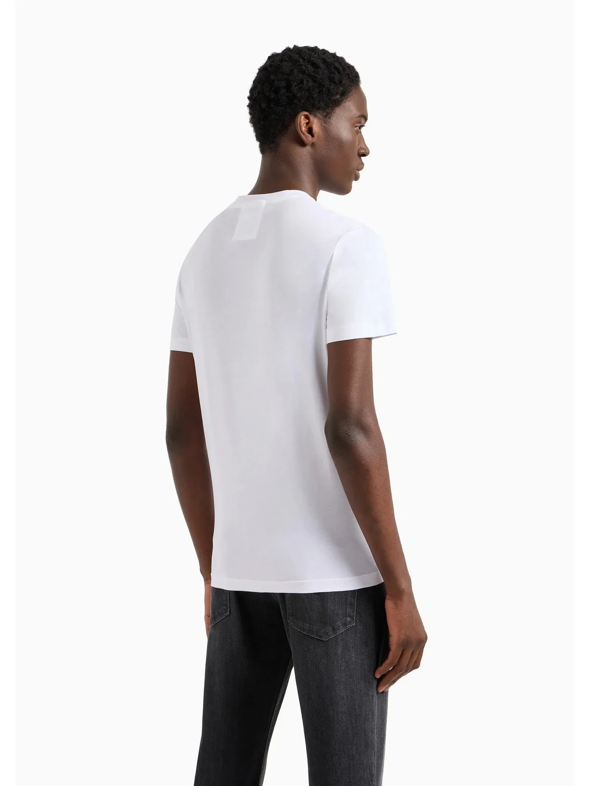 EMPORIO ARMANI T-Shirt e Polo Uomo  8N1TN5 1JPZZ 0147 Bianco - Image 4