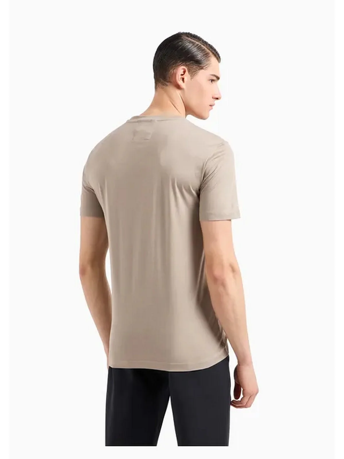 EMPORIO ARMANI T-Shirt e Polo Uomo  8N1TN5 1JPZZ 0148 Beige - Image 3