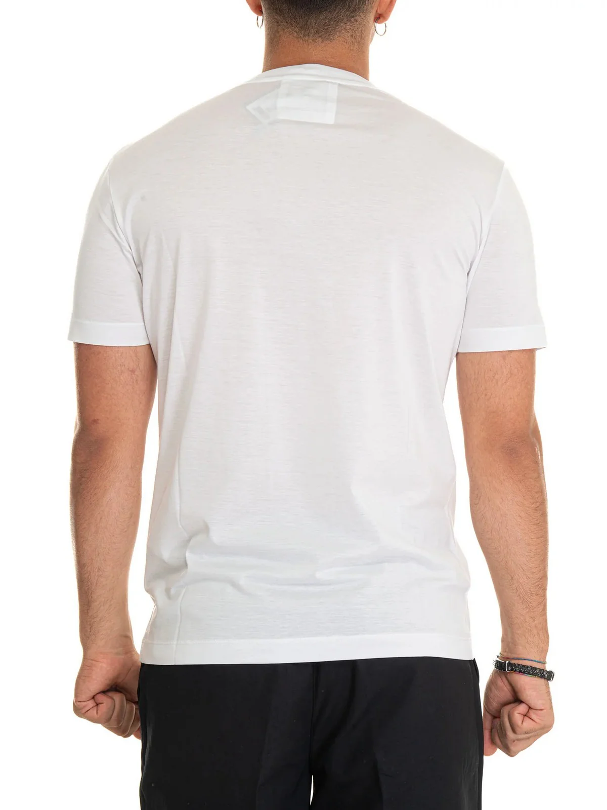 EMPORIO ARMANI T-shirt Uomo  8N1TE8 1JUVZ 0100 Bianco - Image 5