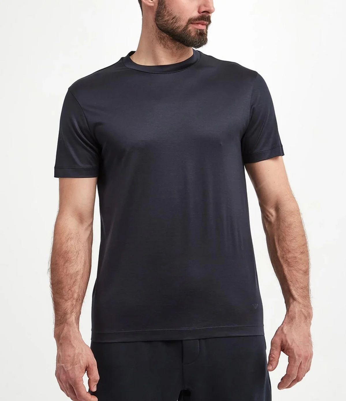 EMPORIO ARMANI T-shirt Uomo  8N1TE8 1JUVZ 0920 Blu - Image 2