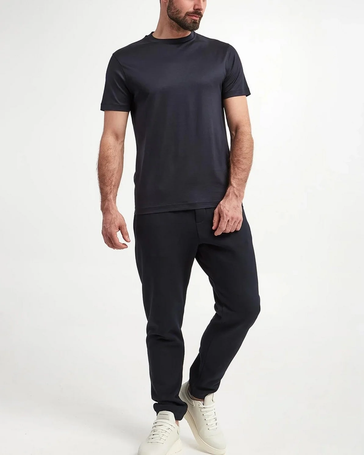 EMPORIO ARMANI T-shirt Uomo  8N1TE8 1JUVZ 0920 Blu - Image 4