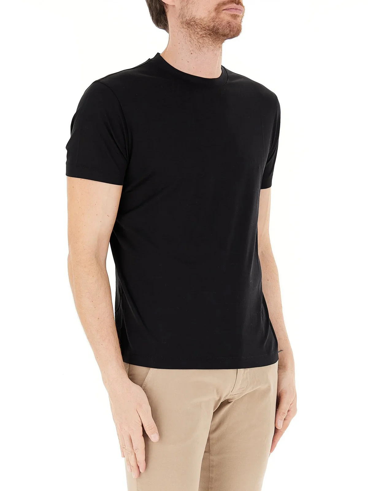 EMPORIO ARMANI T-shirt Uomo  8N1TE8 1JUVZ 0999 Nero - Image 5