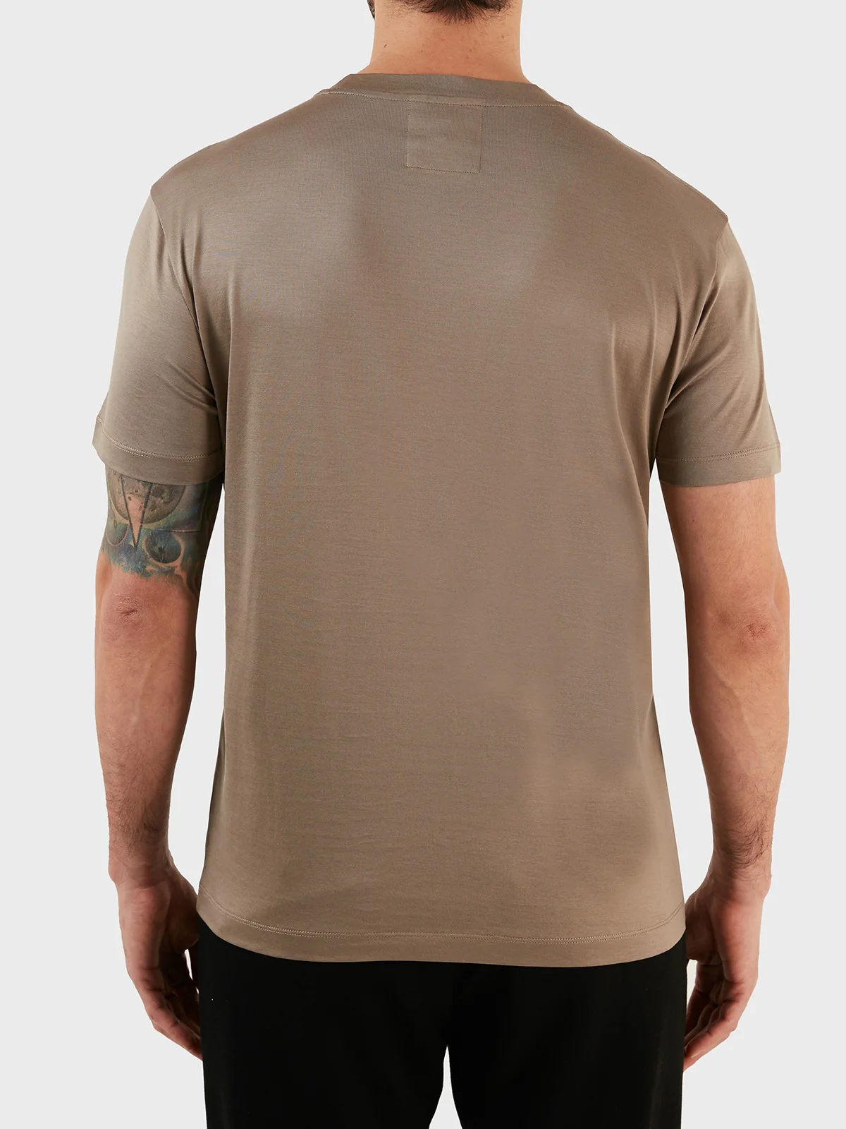 EMPORIO ARMANI T-shirt Uomo  8N1TE8 1JUVZ U6167 Beige - Image 5