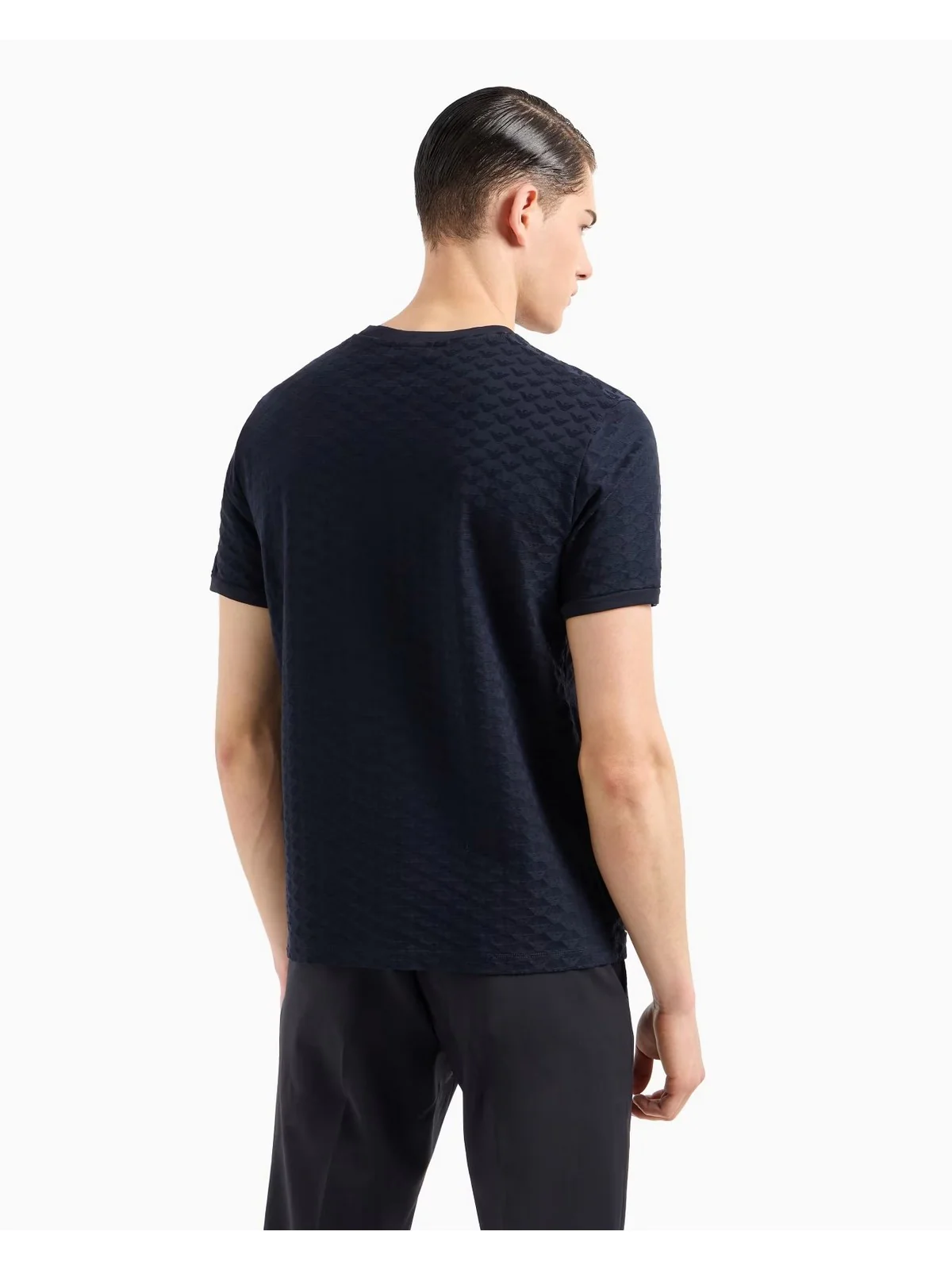EMPORIO ARMANI T-shirt Uomo  8N1TL7 1JHWZ 0920 BLU NAVY - Image 3