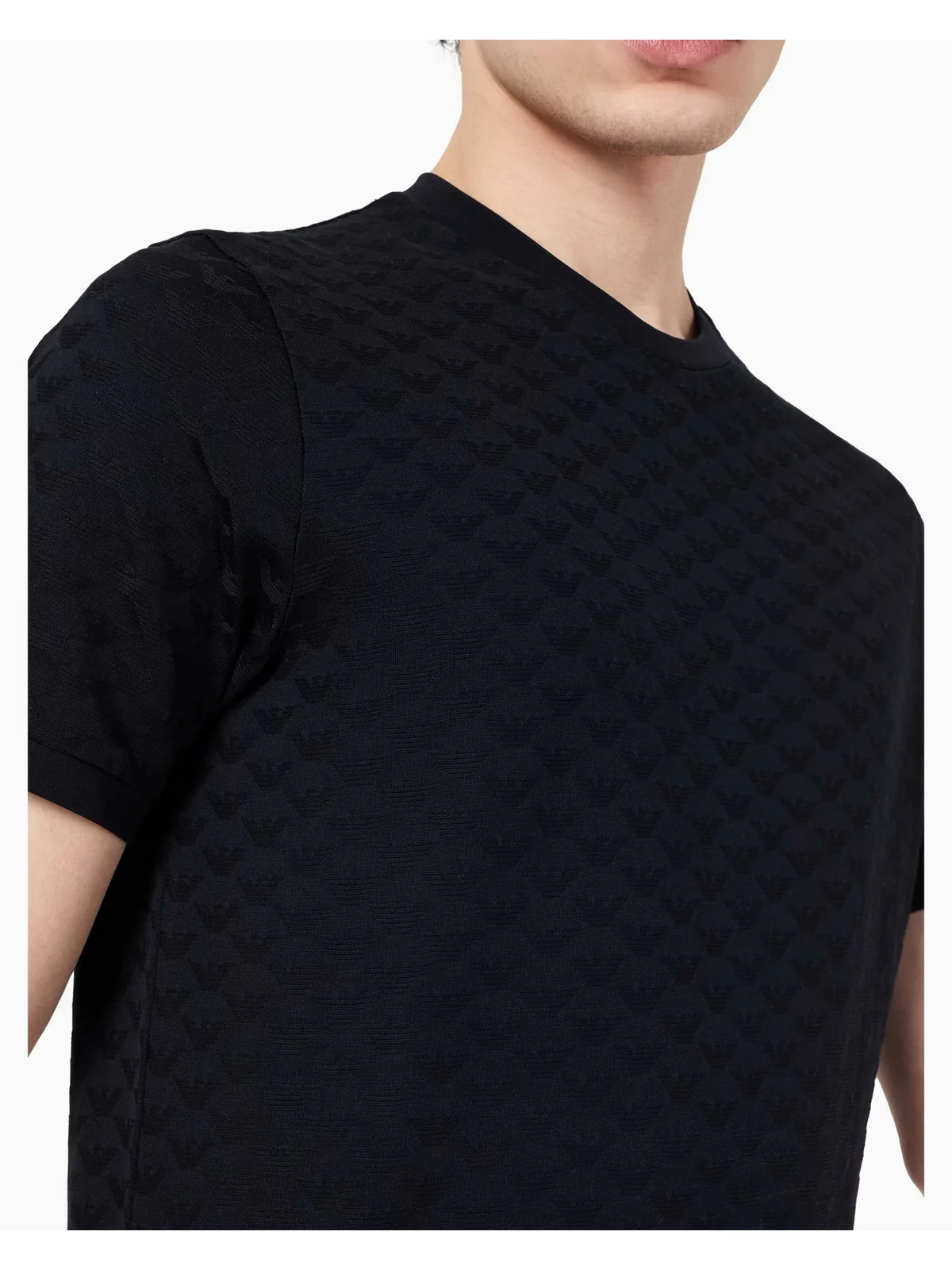 EMPORIO ARMANI T-shirt Uomo  8N1TL7 1JHWZ 0920 BLU NAVY - Image 6