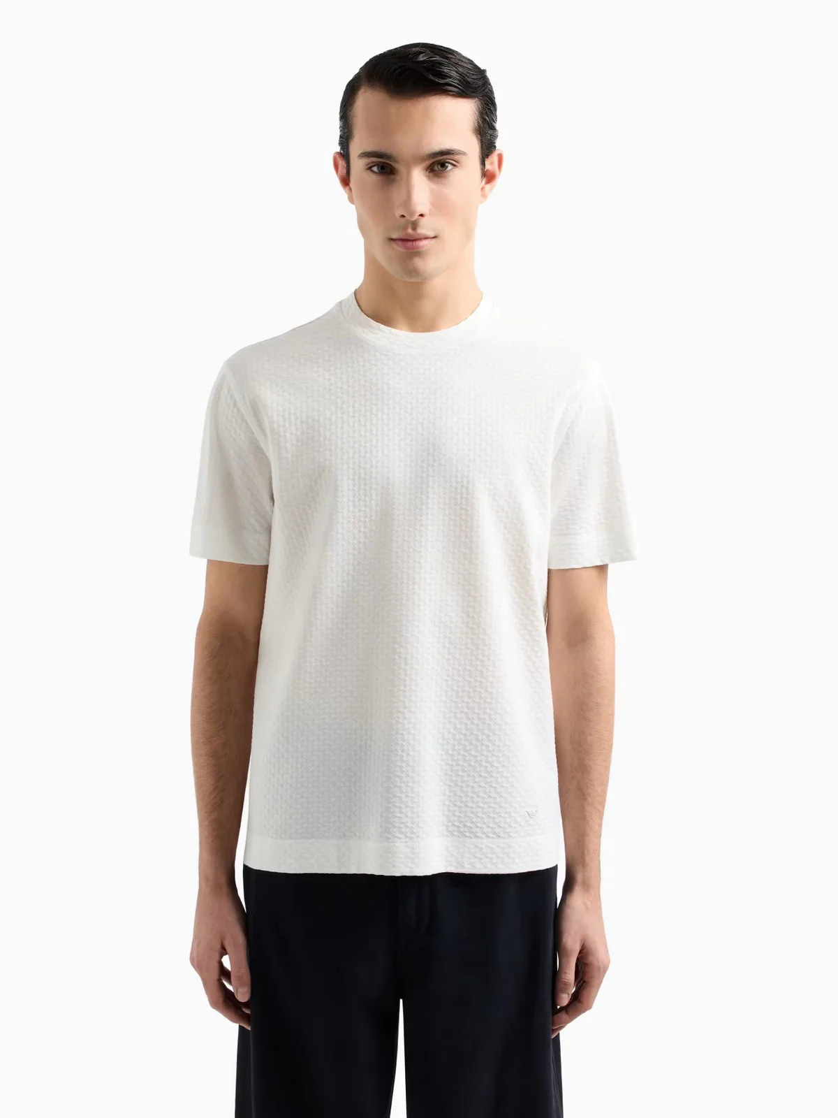 EMPORIO ARMANI T-shirt Uomo  EM001289 AF10762 F0086 Bianco - Image 2