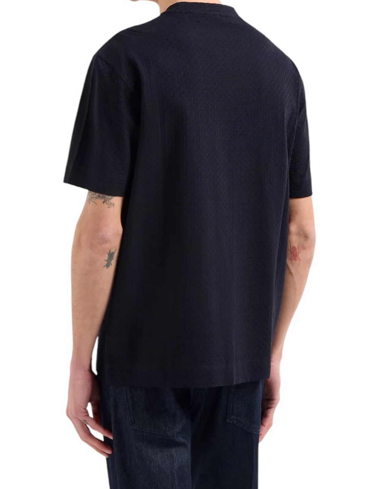 EMPORIO ARMANI T-shirt Uomo  EM001289 AF10762 FB256 Blu - Image 3