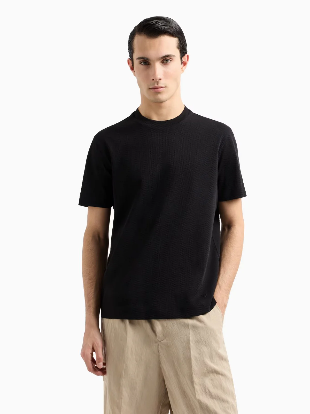 EMPORIO ARMANI T-shirt Uomo  EM001289 AF10762 FC154 Nero - Image 2