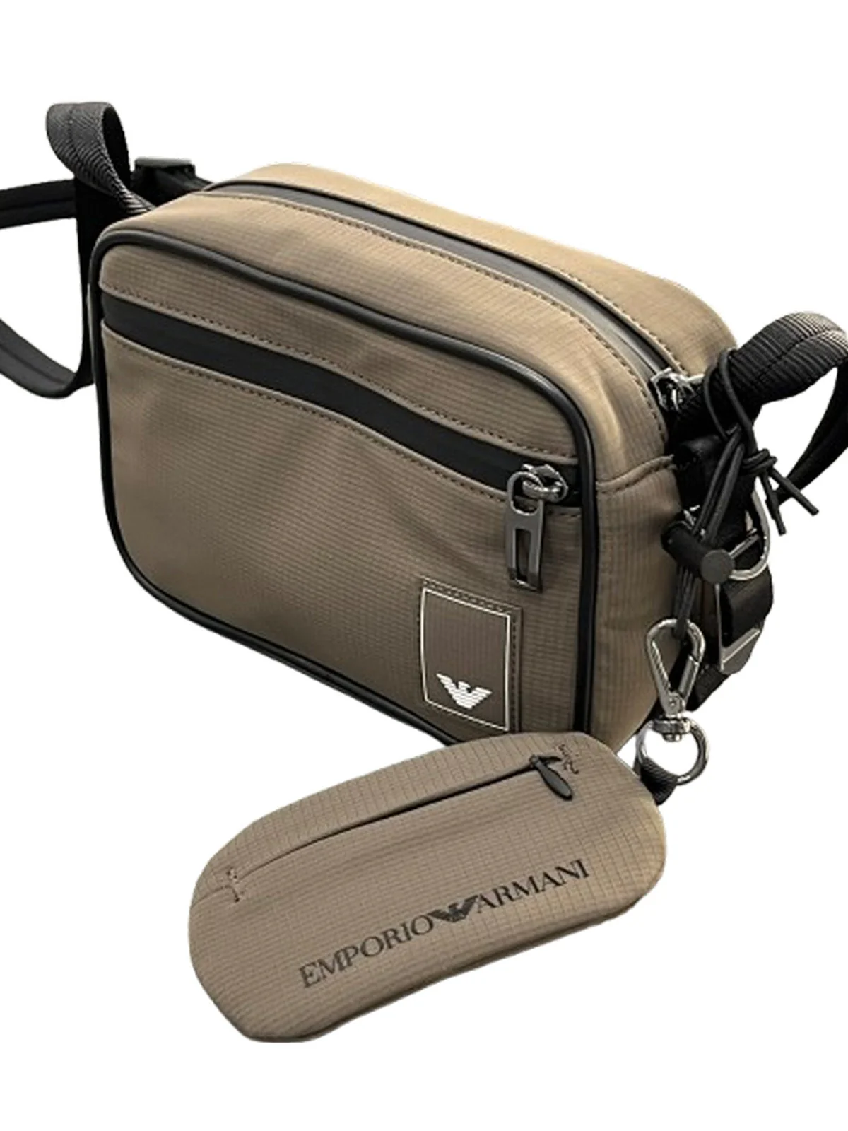 EMPORIO ARMANI Tech case Uomo  EM001220 AF13841 U6299 COCA MOCHA - Image 5