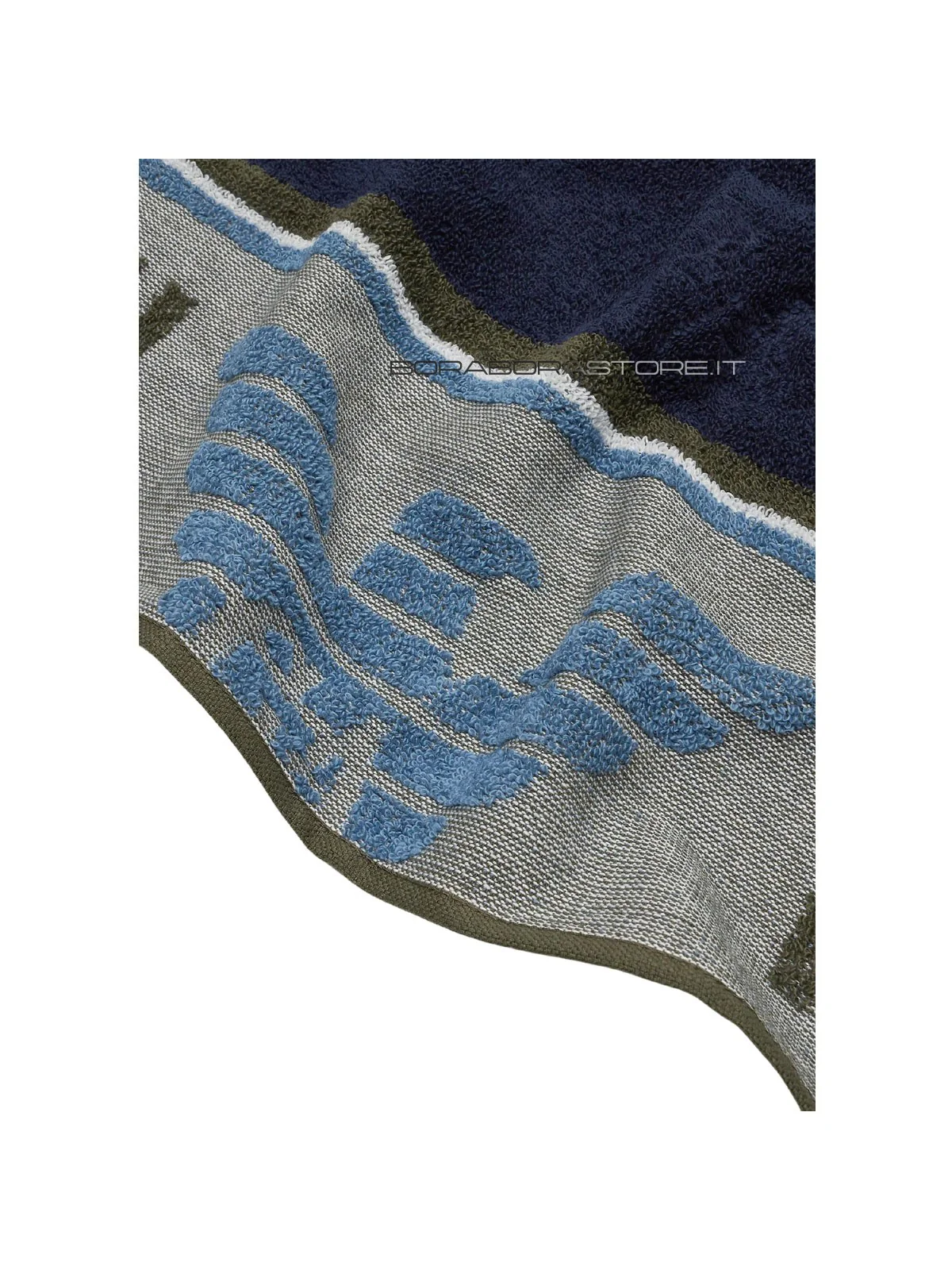 EMPORIO ARMANI Telo mare Uomo  231764 4R447 06935 Blu - Image 2
