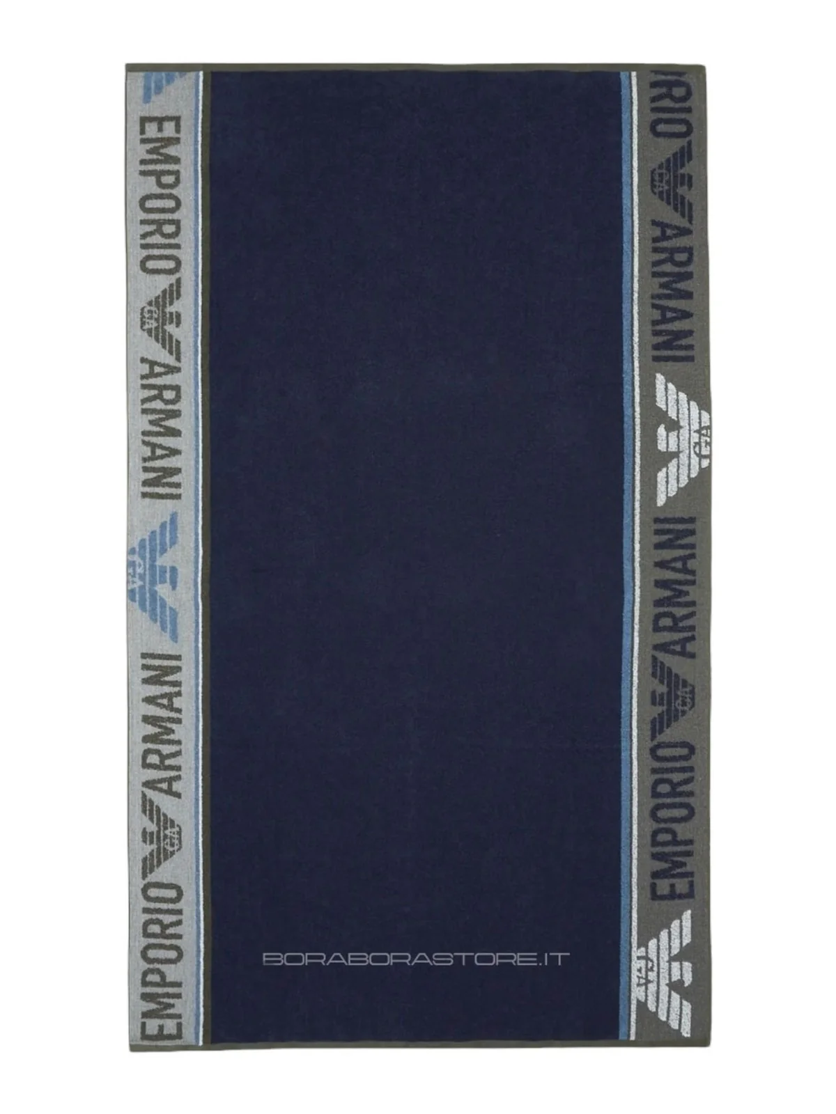 EMPORIO ARMANI Telo mare Uomo  231764 4R447 06935 Blu - Image 5