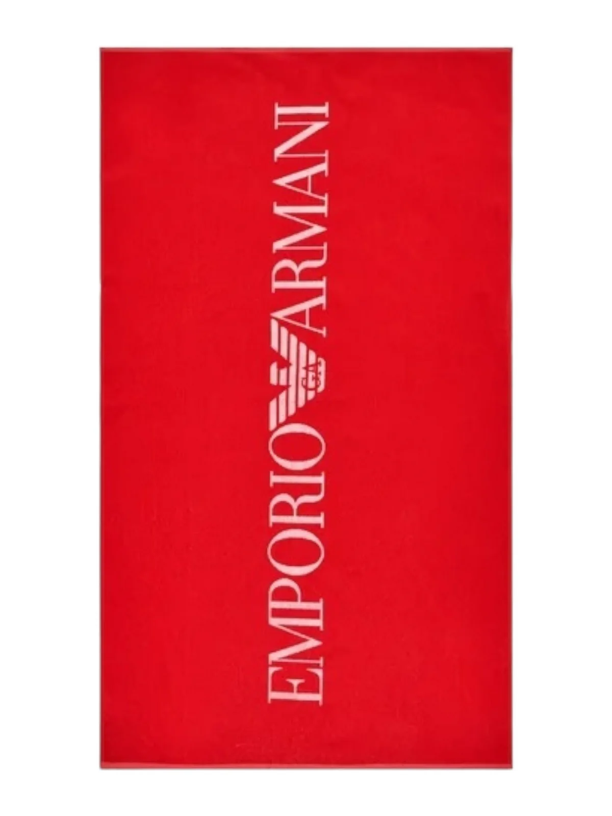 EMPORIO ARMANI Telo mare Uomo  231772 4R451 00774 Rosso - Image 4