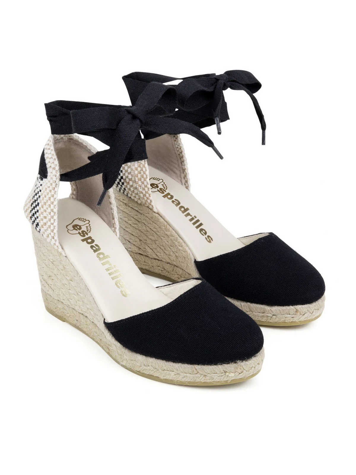 ESPADRILLES Sandalo Donna COLIN LONA 11558531 Nero - Image 3