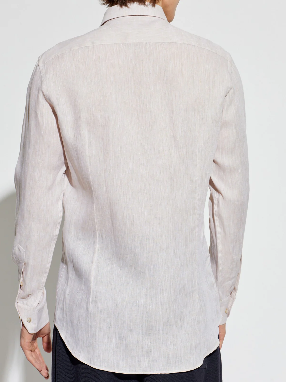 ETRO Camicia Uomo SHIRT ROMA LOGO MRIB0002 99TU3F3 M0121 Beige - Image 3