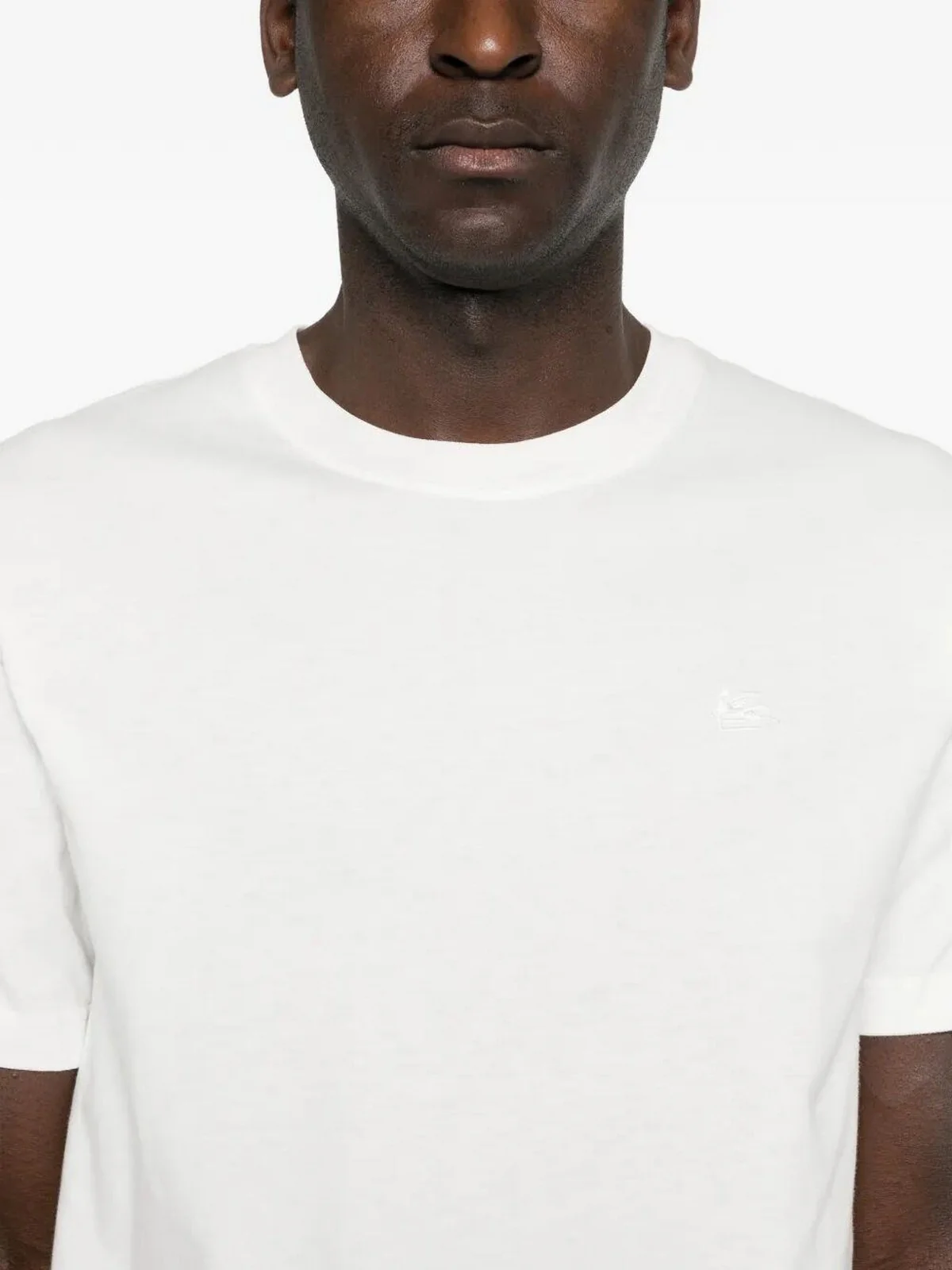 ETRO T-shirt Uomo C-NECK ROMA T-SHIRT MRMA0002 AV906 M0121 Beige - Image 2