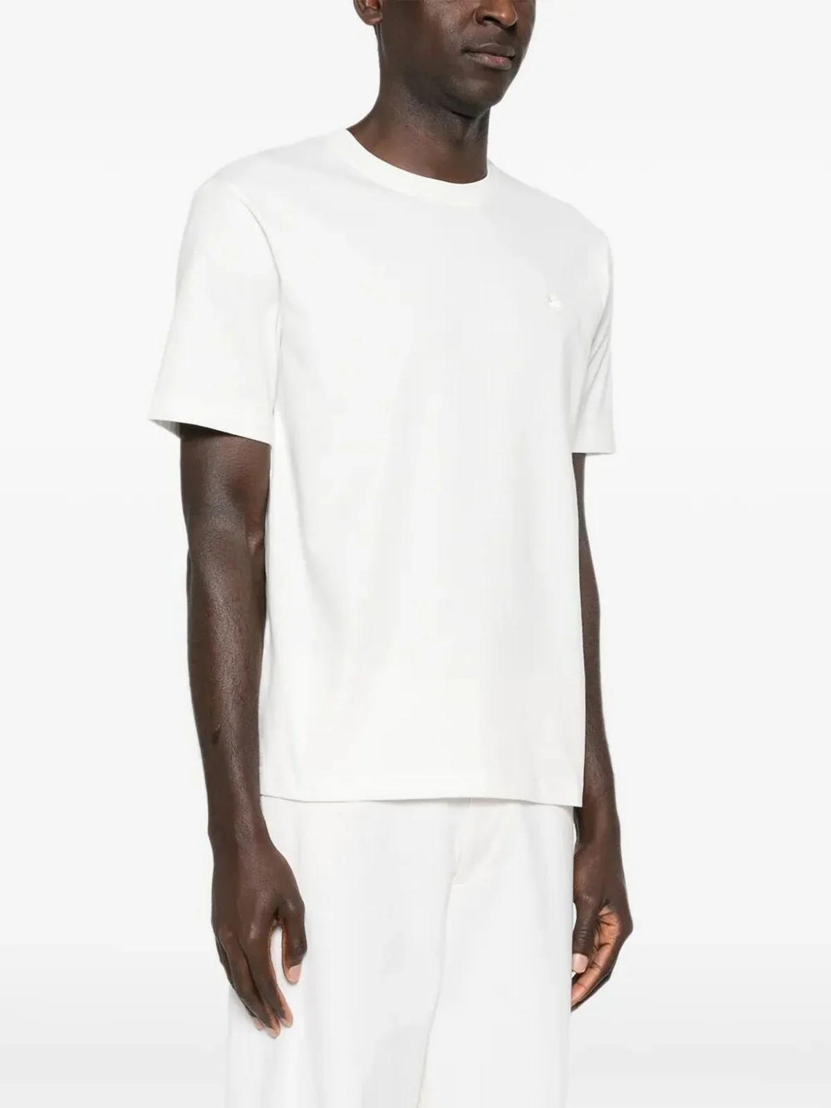 ETRO T-shirt Uomo C-NECK ROMA T-SHIRT MRMA0002 AV906 M0121 Beige - Image 4