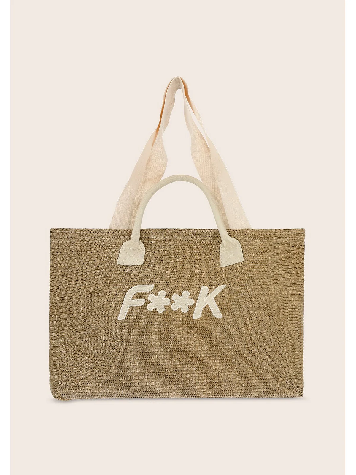 F**K borsa mare Donna FA25-A060BG Beige - Image 3