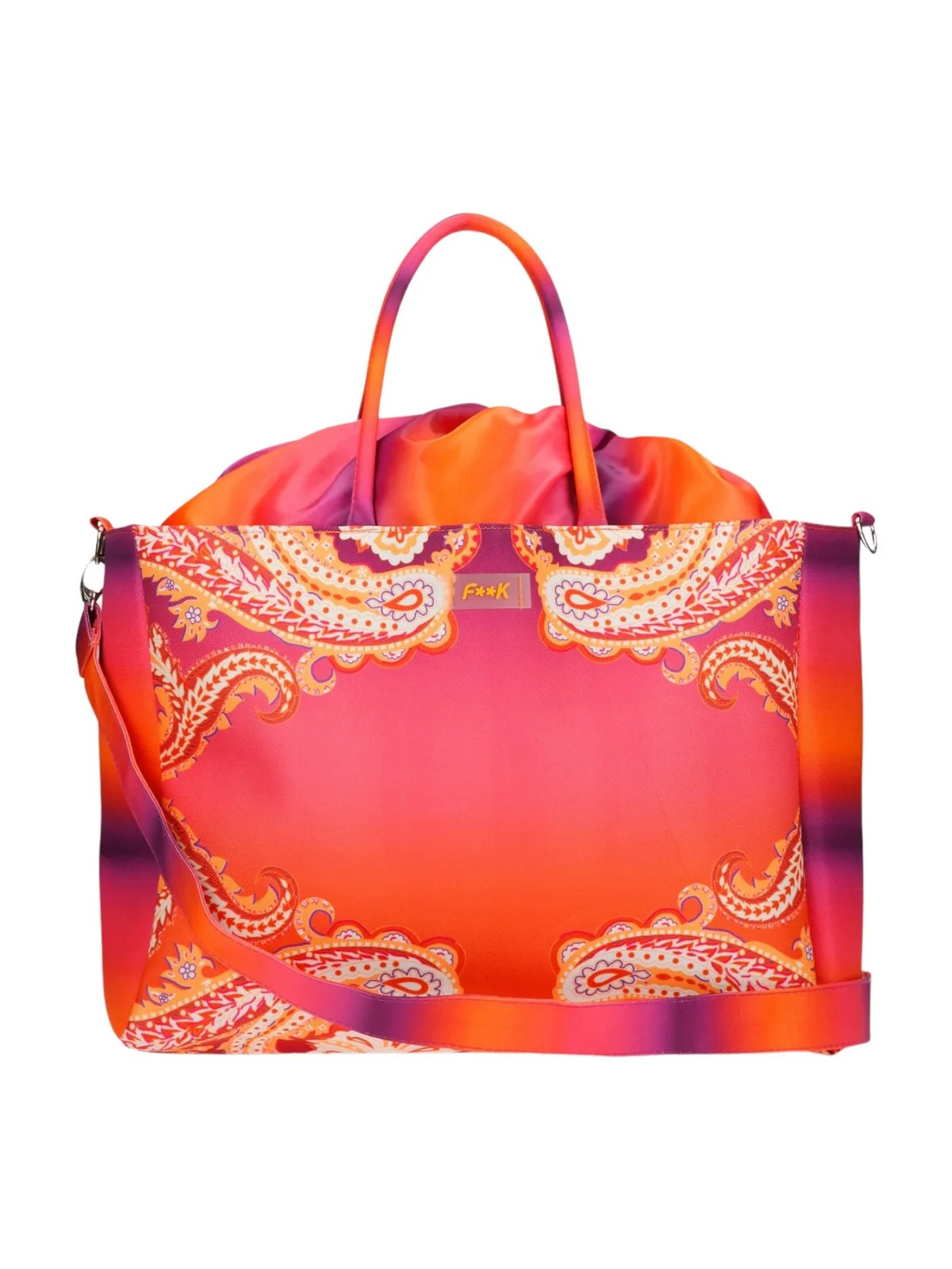 F**K borsa mare Donna  FK24-A030X25 Arancione - Image 2