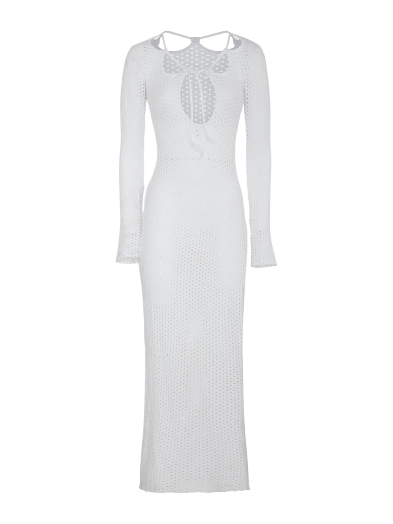 F**K Copricostume Donna FK24-0117WH Bianco
