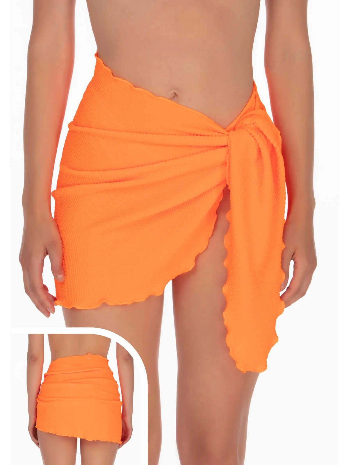 F**K Copricostume Donna FK24-0954FO Arancione - Image 2