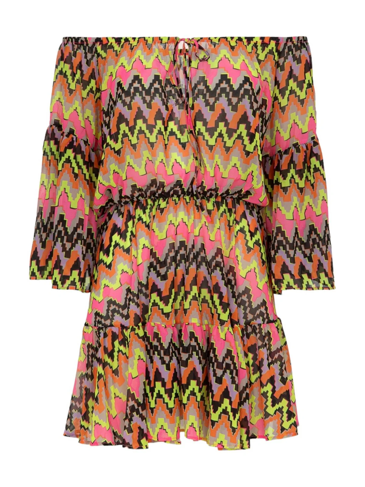F**K Copricostume Donna FK24-1368X07 Multicolore