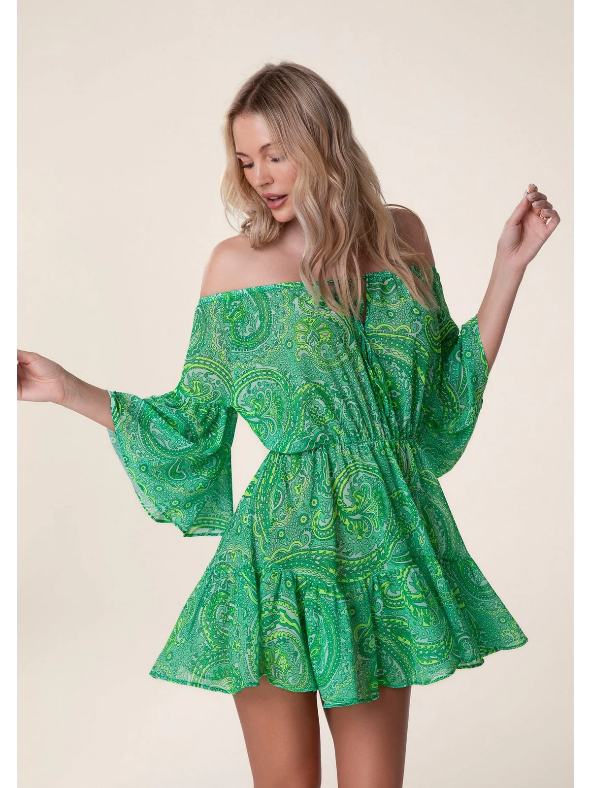 F**K Copricostume Donna  FK24-1368X12 Verde - Image 3