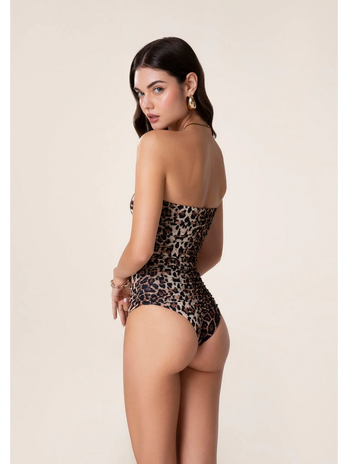 F**K Costume da bagno Donna  FK-B013X01 Marrone - Image 2