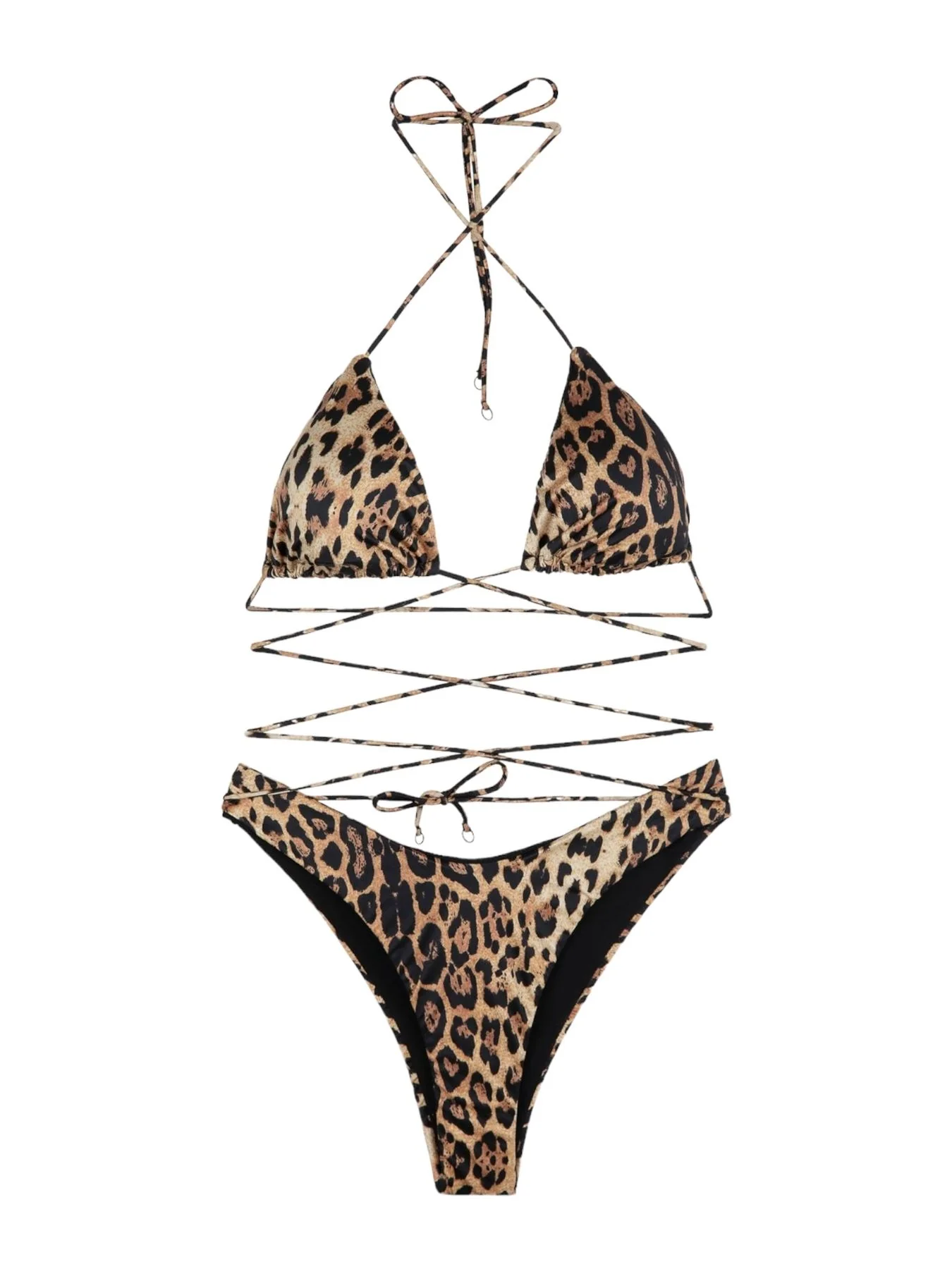 F**K Costume da bagno Donna FK24-0400X01 Marrone