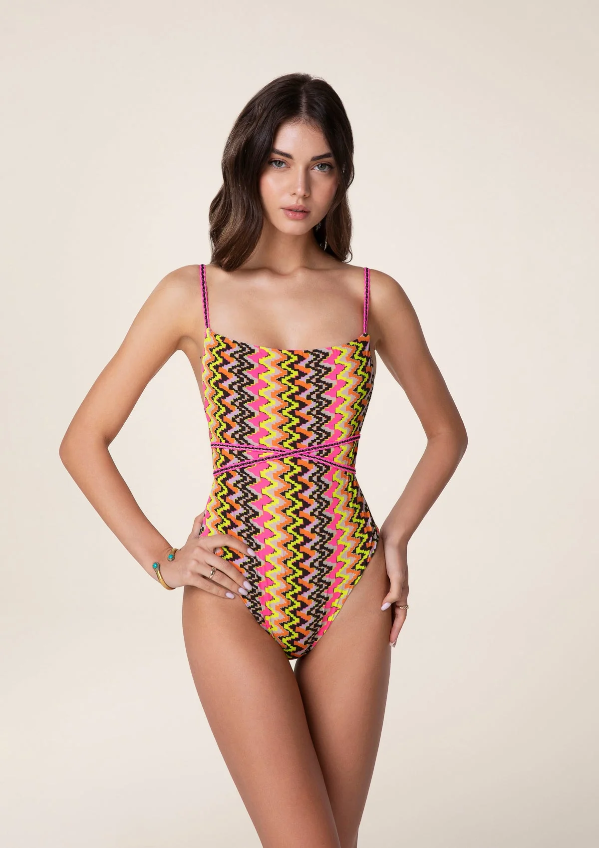 F**K Costume da bagno Donna  FK24-0612X07 Multicolore - Image 4
