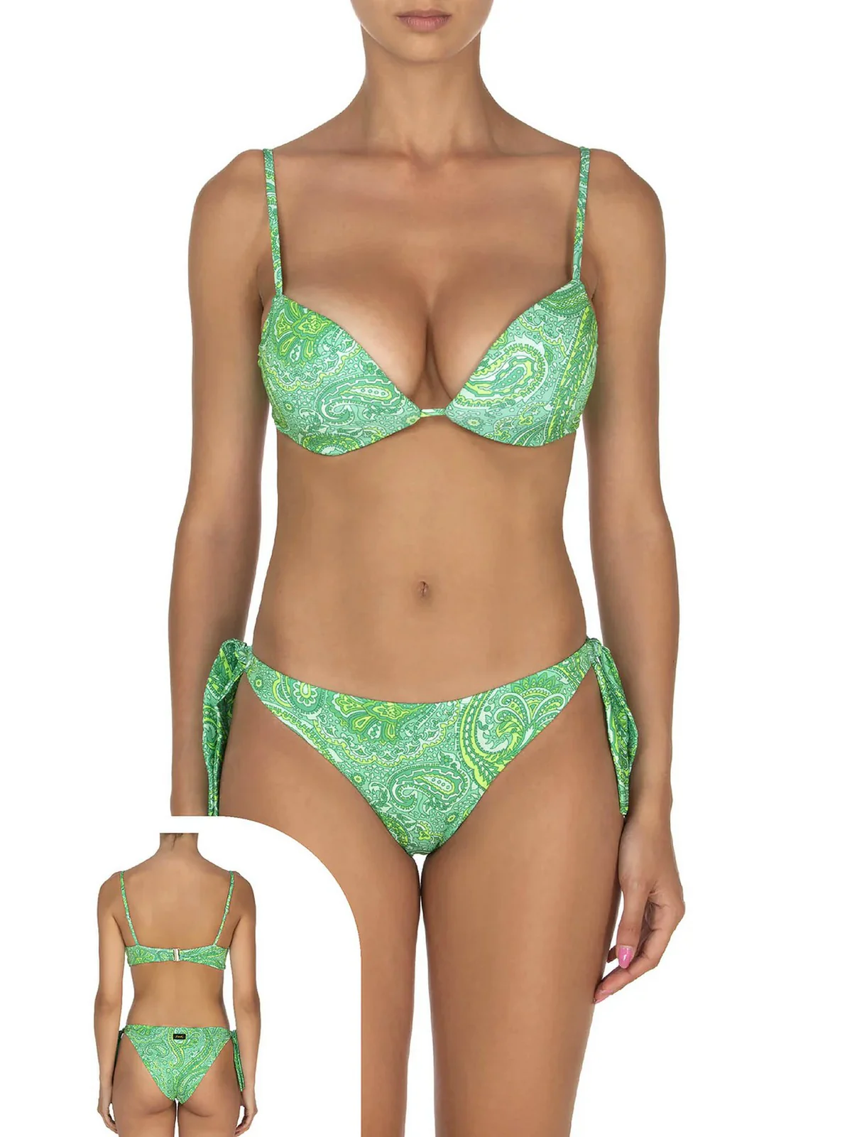 F**K Costume da bagno Donna  FK24-1321X12 Verde - Image 2