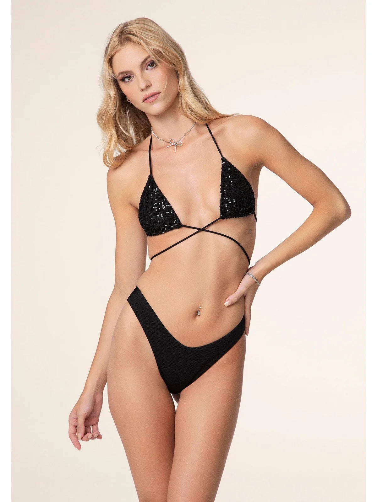 F**K Costume da bagno Donna  FK25-0430BK BLACK - Image 2