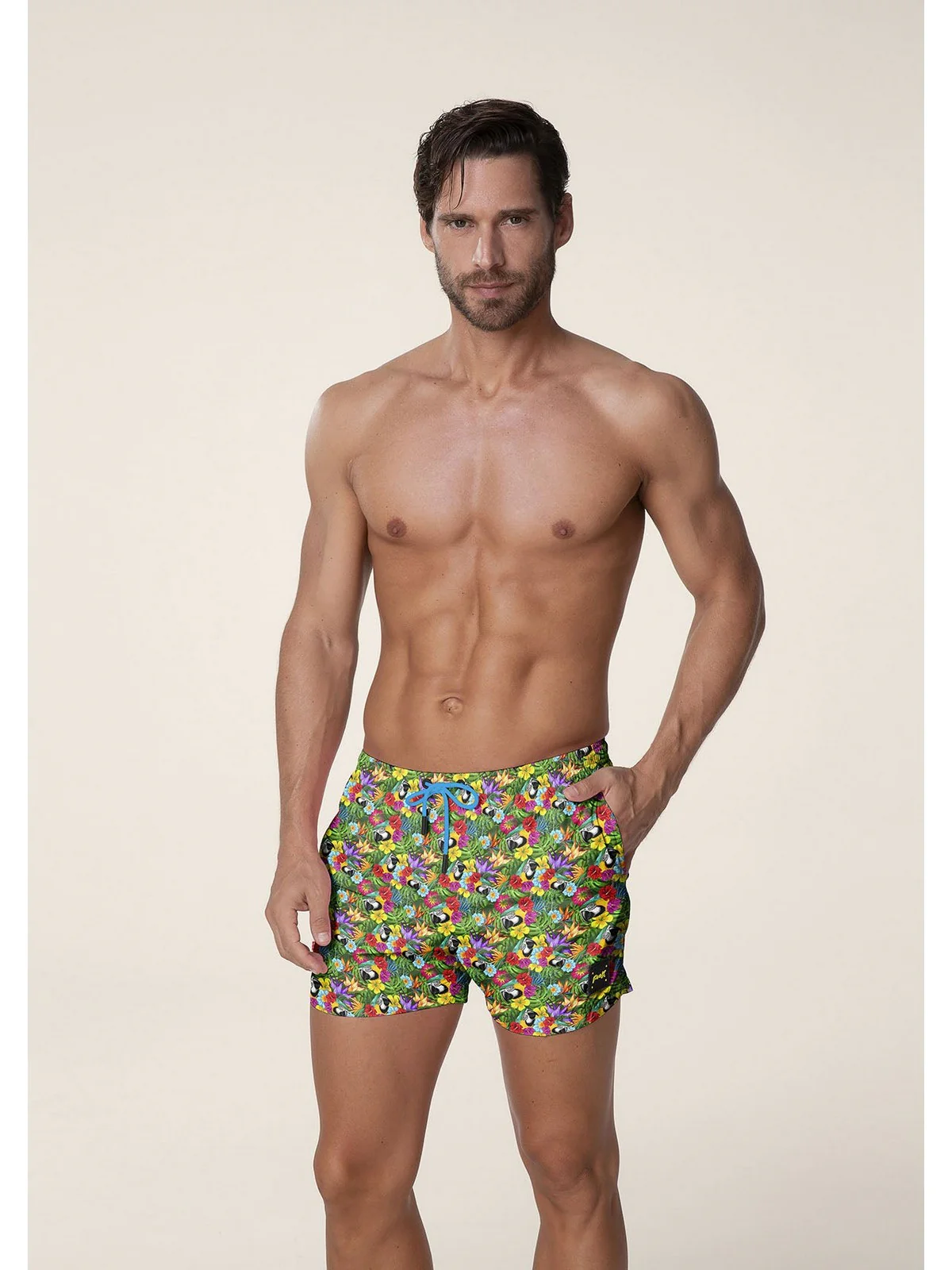 F**K Costume da bagno Uomo  FK24-2050X18 Multicolore - Image 3