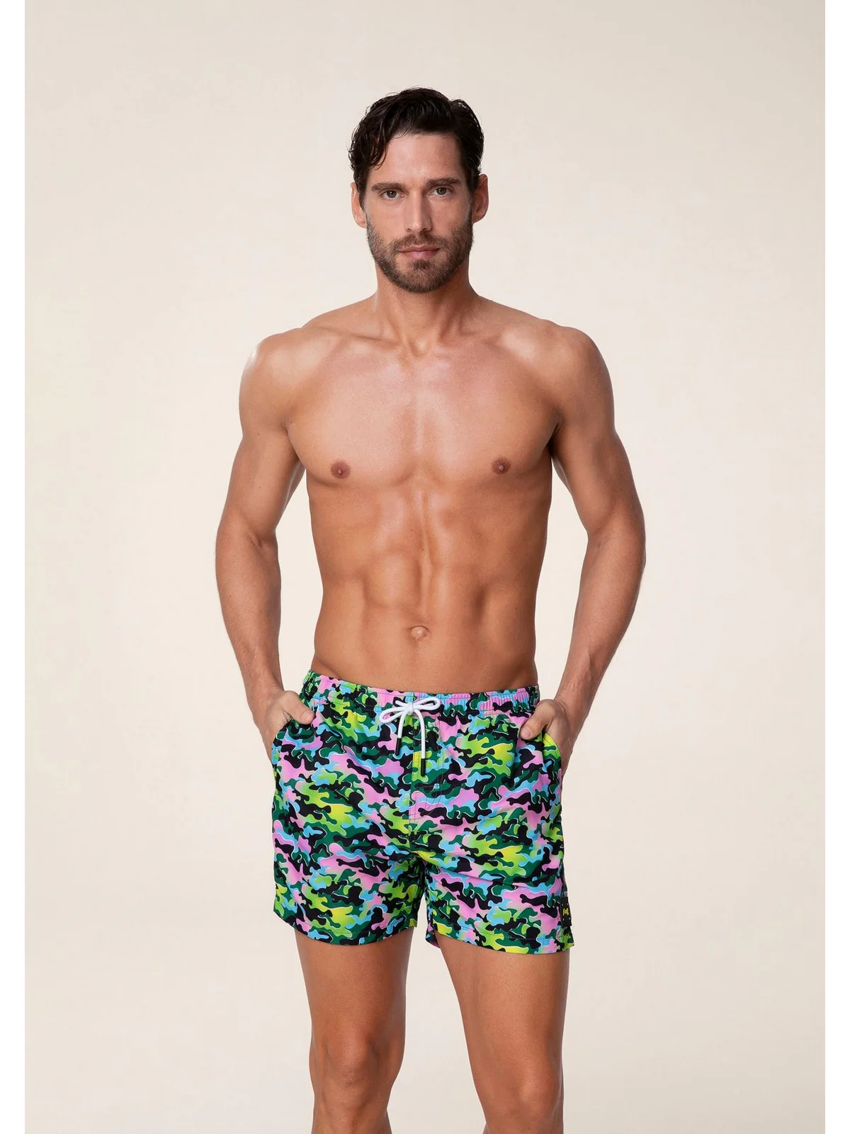 F**K Costume da bagno Uomo  FK24-2060X08 Multicolore - Image 3