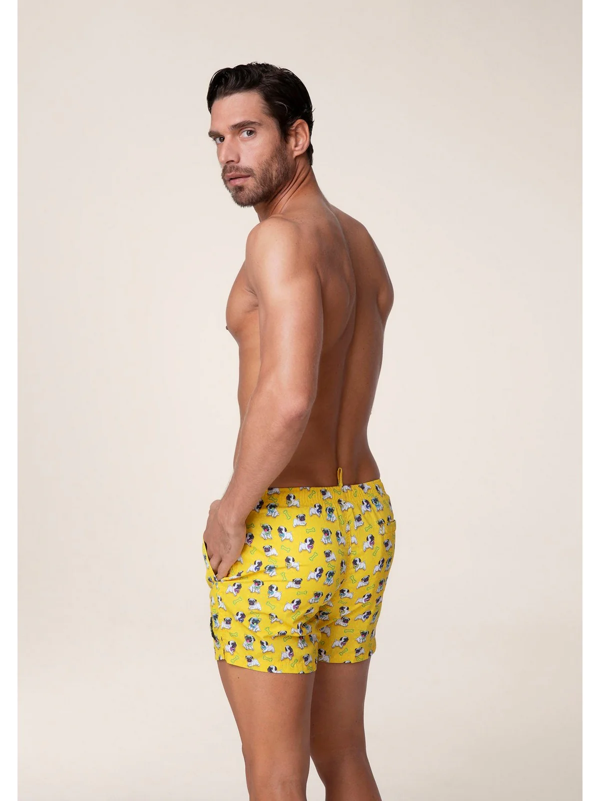 F**K Costume da bagno Uomo  FK24-2060X15 Giallo - Image 2