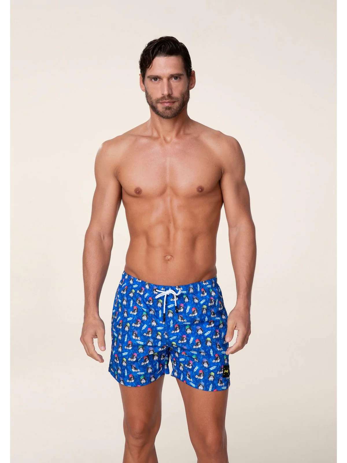 F**K Costume da bagno Uomo  FK24-2060X17 Blu - Image 4