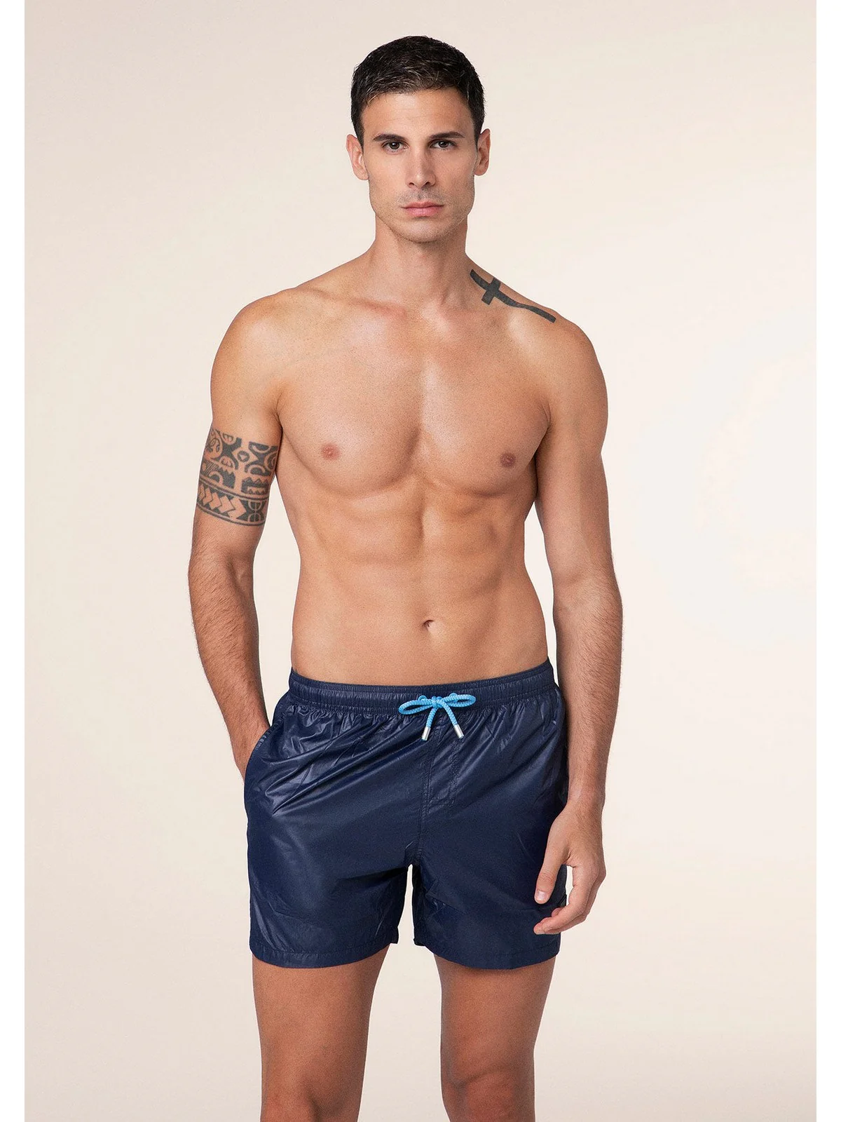 F**K Costume da bagno Uomo FK25-M01BU02BU BLUE - Image 4
