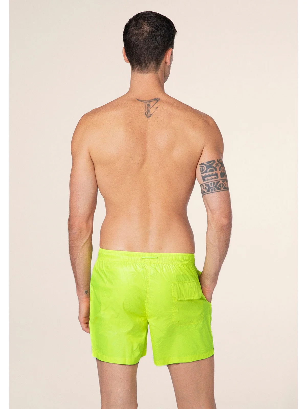 F**K Costume da bagno Uomo  FK25-M01BU02FY FLUO YELLOW - Image 3